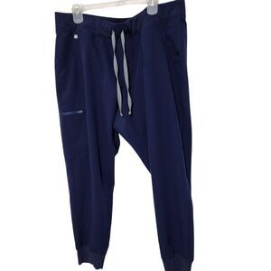 FIGS Zamora Jogger Scrub Pants Size XXL/ Petite blue technical collection